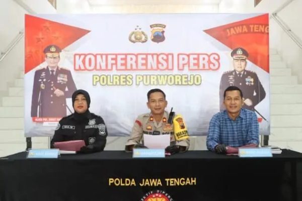 Konperensi Pers Polres Purworejo 1
